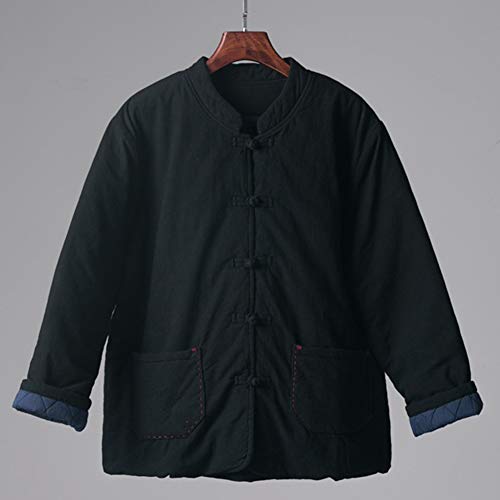 Coretic Women's Lightweight Black Quilted Tang Suit Jacket - Cozy Elegance in One Size - Image 2