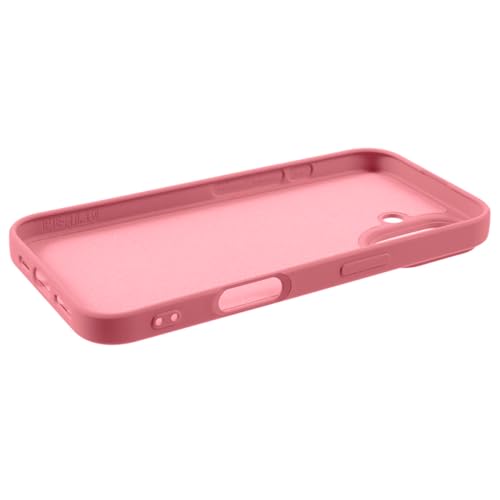 Image of ArmourPro Silicone Back Case for iPhone 16 Soft-Touch Case | Dark Pink