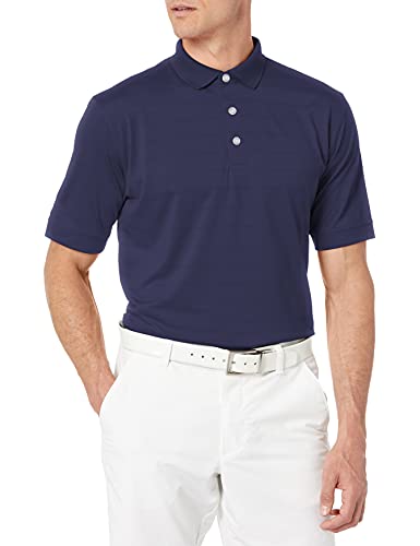 Callaway Men's Basic Short Sleeve Opti-Vent Open Mesh Polo Golf Shirt , Small , Peacoat