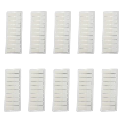 120pcsホワイトクリアペットラベル再配置可能な書き込みページマーカーブックマークペット接着剤バインダープランナーメモ