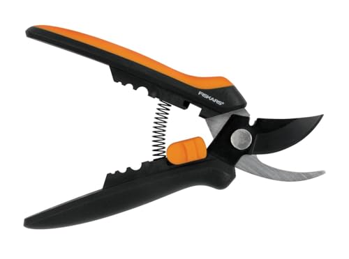 Fiskars 1051601 Cesoie da potatura, Arancio/Nero