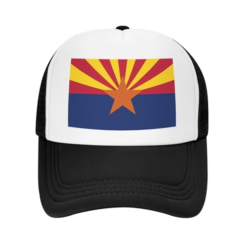 Gorra Trucker Malla Arizona para Hombre y Mujer Negra miniatura 2