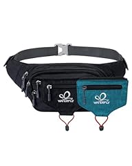 Black with Peacock Blue Panel