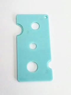 FSAMORPLE Abridor de Botellas de Aceite Esencial de 2 Piezas y 9 Colores, Herramienta de extracción con Llave para Botellas con Bolas y Tapas de 1 ml, 2 ml, 5 ml, 10 ml-100 ml, Color Azul Cielo