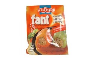 Fant Seasoning Mix for Stuffed Peppers and Cabbage (Za Punjenu Paprika i Sarmu) - 2.1oz [12 units] by Podravka.