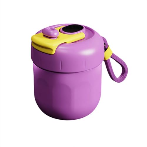 Vaso térmico de acero para agua potable, termo inteligente para café, termos y termos de 320 ml, para alimentos fríos y calientes