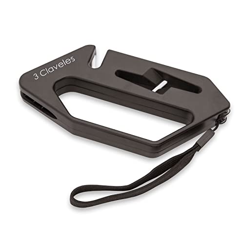 3 Claveles - Afilador de Cuchillos y Tijeras -15 cm