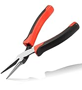 LEONTOOL 6 Inches Needle Nose Pliers Jewelry Beading Making Tool Mini Handcraft Repair Tool Small...