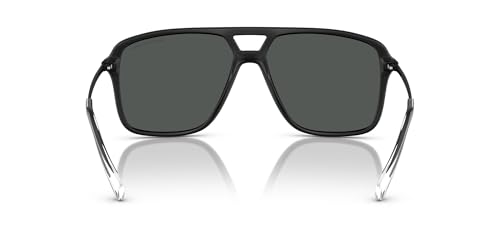 Image of Armani Exchange mens Ax4150su Universal Fit Aviator Sunglasses