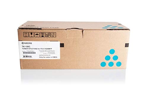 Toner cyan Kyocera FS-C 1000 pour remplacer la cartouche vide TK-150 C