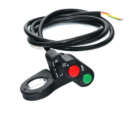 Interrupteur clignotant klaxon moto et commande marche/arrêt pour scooters et quads