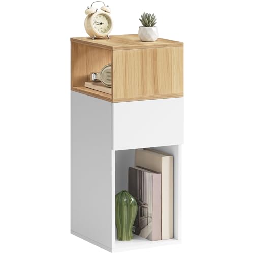 HOOBRO Nachttisch, Beistelltisch, Nachtschrank mit Schublade und...