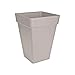 Produktbild Elho Loft Urban Eckig Hoch 30 - Blumentopf - Warmes Grau - Draußen  - Ø 29.5 x H 41.5 cm