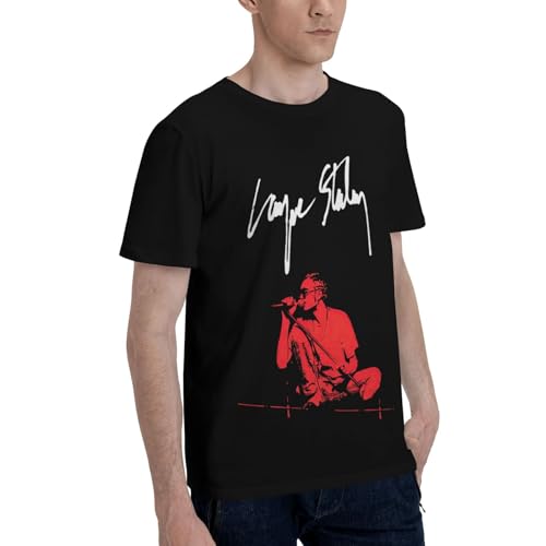 Man Crew-Neck T-Shirts for Lay ne Staleys Tee Comfortable Short Sleeve Top2