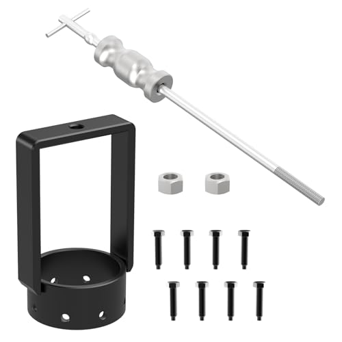 SCBoutique CV Axle Removal Tool Kit with Slide Hammer Heavy-Duty 3.75 Inch (95mm) Inner CV Joint Puller Set Reinforced Axle Shaft Extractor for ATV UTV and FWD Vehicles