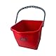 Synx Tools Eimer Rot für Moppwagen und Arbeitswagen - 15 Liter Rood Kunststof
