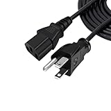 Power Cord Replacement for Harbinger APS15 APS12 M120 PA Speaker, Vari V2215 V2112 V2312 V1015 Loudspeaker,Vari 18in Powered Subwoofer 8ft IEC C13 3 Prong AC Cable