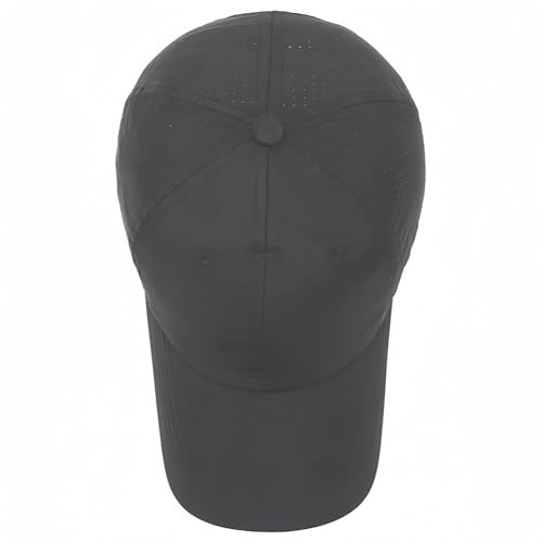 Image of Quick Dry Fit Baseball Cap - Water Repellent Sun Hat for Fishing, Running, Hiking, Golf, Surfing, Sailing, Boating