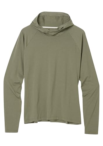 Rab Women's Rivelin Hoody - Lightweight Breathable Hooded Midlayer for Hiking & Climbing - Light Khaki - Large