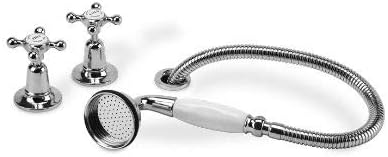 REGENT HAIR DRESSERS SET (CERAMIC DISC), Polished Chrome