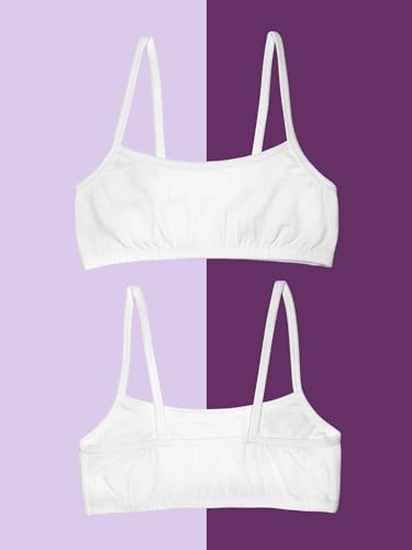 Image of Fruit of the Loom Girls' Cotton Spaghetti Strap Sport Bra