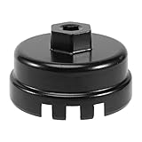 Asyduey 3/8 Pulgadas 14 Flautas Herramienta de alojamiento de Tapa de Llave de Filtro de Aceite removedor Copa para Ct200H