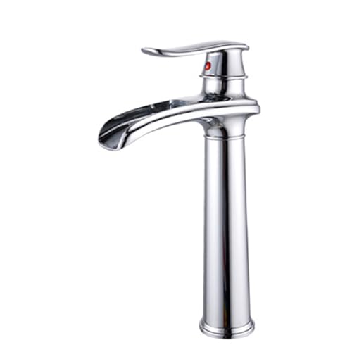 Robinet de salle de bain haute cascade MOCHAMIK mitigeur lavabo antique