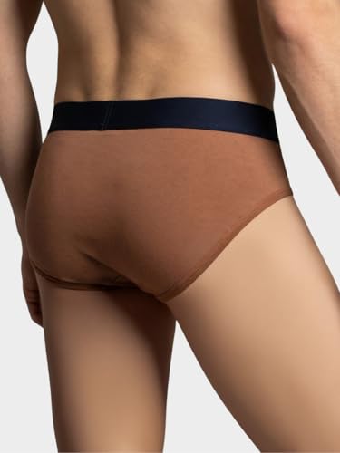 Image of Levi's Cotton Elite Brief | Premium Men's Brief Underwear | 4-Way Stretch | Outer Elastic Waistband | Double-Layered Pouch | Style 073 | Pack of 2