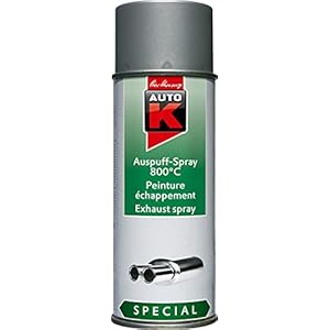 AUTO-K KWASNY 233 098 Special Auspuff-Spray Silber 800°C Lackspray 400ml