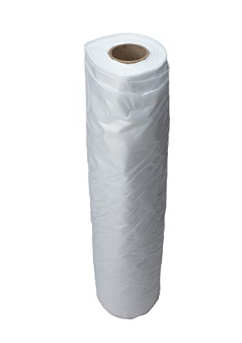 Image of Aluf Plastics High Performance 2.5 Mil (eq) Clear Mattress Full Bag - 66 inch x 90 inch (Pack of 30)