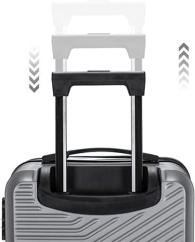 20" Hard Shell Travel Suitcase with 360° Double Spinner Wheels, Lightweight ABS Material, Telescoping Handle, Combination Lock, Carry-On Luggage2