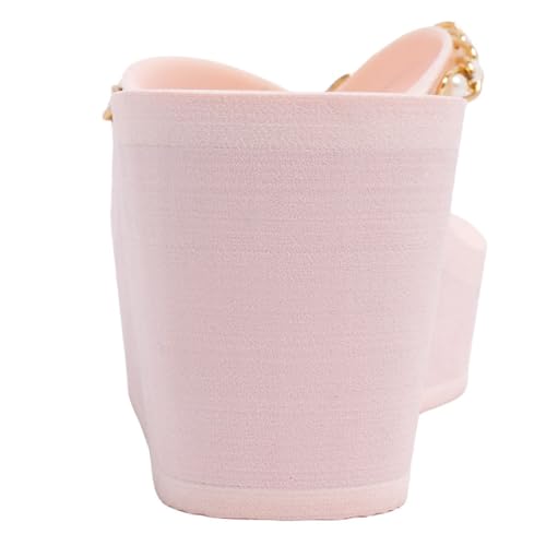 Image of Juicy Couture Women's Wedge Platform Flip Flops, Fashion Beach Sandals with Soft Footbed and Thong Style