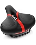 Sécurité & Praticité : Pour une visibilité nocturne optimale, cette selle intègre une bande réfléchissante large et allongée. À l’arrière, une poignée de sécurité ergonomique offre une prise ferme et sûre, aussi bien pour transporter un passager occasionnel que pour manipuler facilement votre vélo au quotidien.