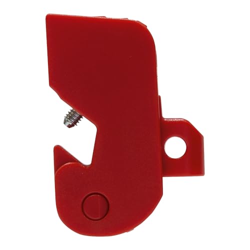 ABUS | Schutzschalter-Verriegelung E203 universal | einpolig | ABS | rot