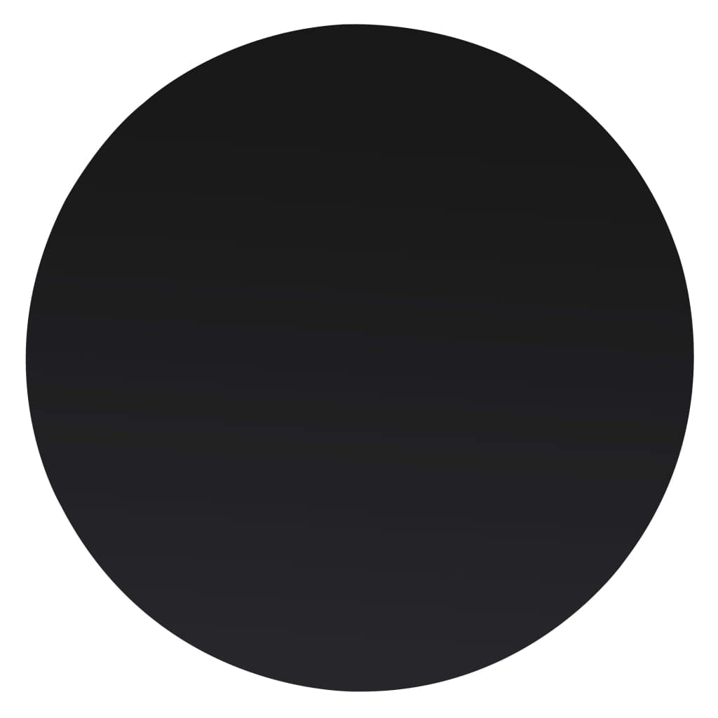 vidaXL Table Top Tempered Glass Round 900 mm Replacement Top Protector Cover