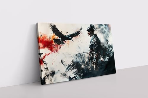 Tableau samouraï lianyibo pour créer une ambiance zen dans votre bureau
