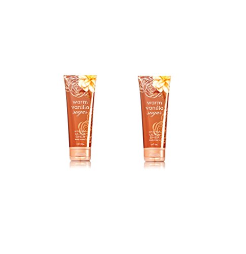 2PK Creme corporal Bath & Body Works Warm Vanilla Sugar Ultra Karité