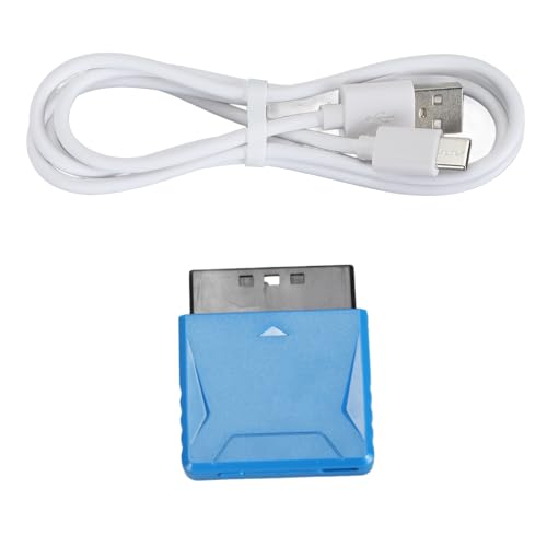 Tangxi Convertidor de Controlador, Adaptador de Controlador Inalámbrico Retro de Baja Latencia Pequeño USB C Alimentado para Consola de Juegos