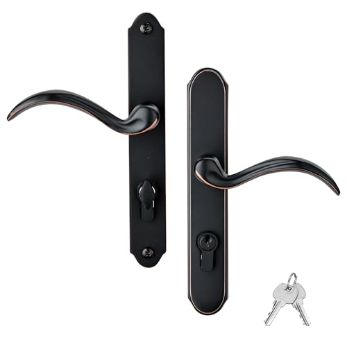 hotifytools Storm Door Handle Replacement Compatible with Pella, Storm Door Handle Set with Key and...