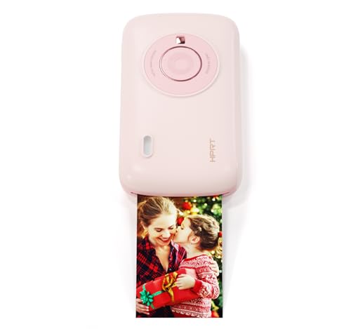 HPRT CP2100 Impressora fotográfica portátil de 2 x 3 polegadas para iPhone, mini impressora de image
