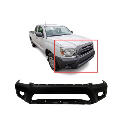 Image of FitParts Compatible with Toyota Tacoma 2012-2015 Front Bumper Cover | Ready to Paint, OEM 5211904060, TO1000384