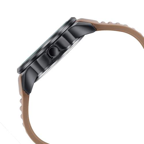 Image of Sonata Poze 9 with Quartz Analog with Silicon Strap Watch for Men