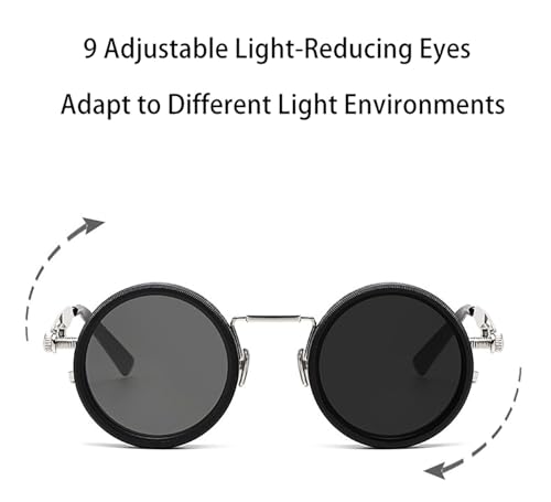 Adjustable Chroma Sunglasses - 9 Gear Adjustment, Ultra Lightweight Aluminum, UV Protective Eyewear, for Men, Women, Outdoor4