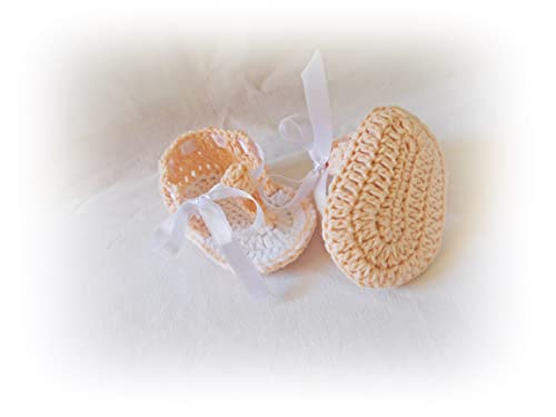 Crochet Baby Sandals, Newborn Flip Flops (9-12 months)3