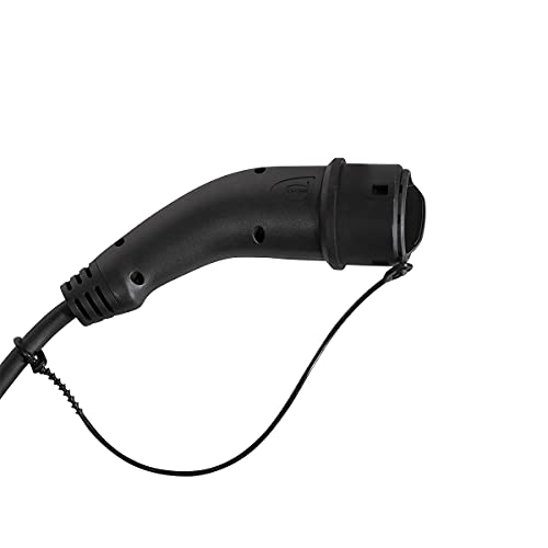 Câble de charge type 2 pour borne 22kW, cordon spirale Harting triphasé 32A de 5 mètres - 4