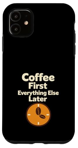 Coffee Is My Copilot �G�X�v���b�\ �o�[���A�E�g ���[���A �X�}�z�P�[�X iPhone 11 �p