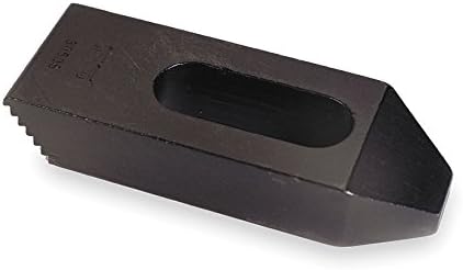 Serrated End Clamp, 1-1/4 In, 4 In, 3/4 In