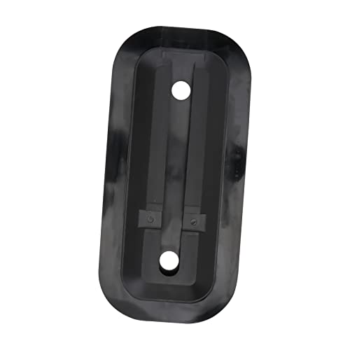 Garneck Surfboard Large Fin Splitter Snap Type Base for Enhanced Stability Durable Surfboard Tail Rudder Accessory for Black