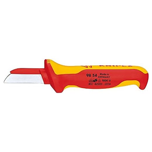 KNIPEX Faca de cabo - 1000 V isolado