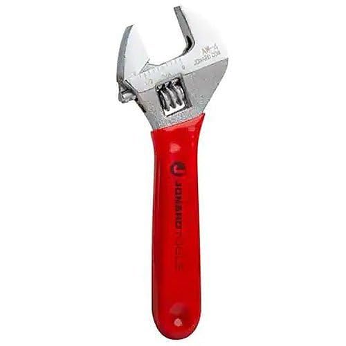 Jonard Tools AW-4 Adjustable Wrench 4" with Extra Wide Jaws